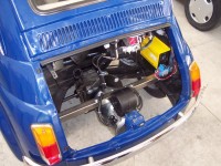 Fiat 600 shop electric conversion